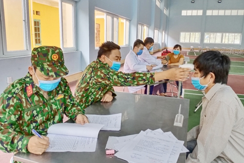 18 công dân hoàn thành cách ly tại Trường Quân sự tỉnh Quảng Ninh
